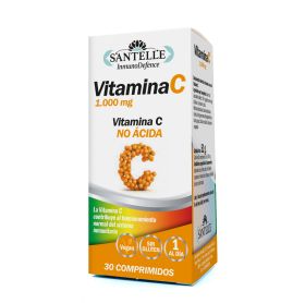 Vitamina C 1000mg 30 cápsulas Santelle