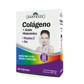 Colágeno + Ácido hialurónico 60 cápsulas Santelle