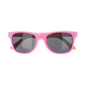 Gafas de sol madera rosa / marrón